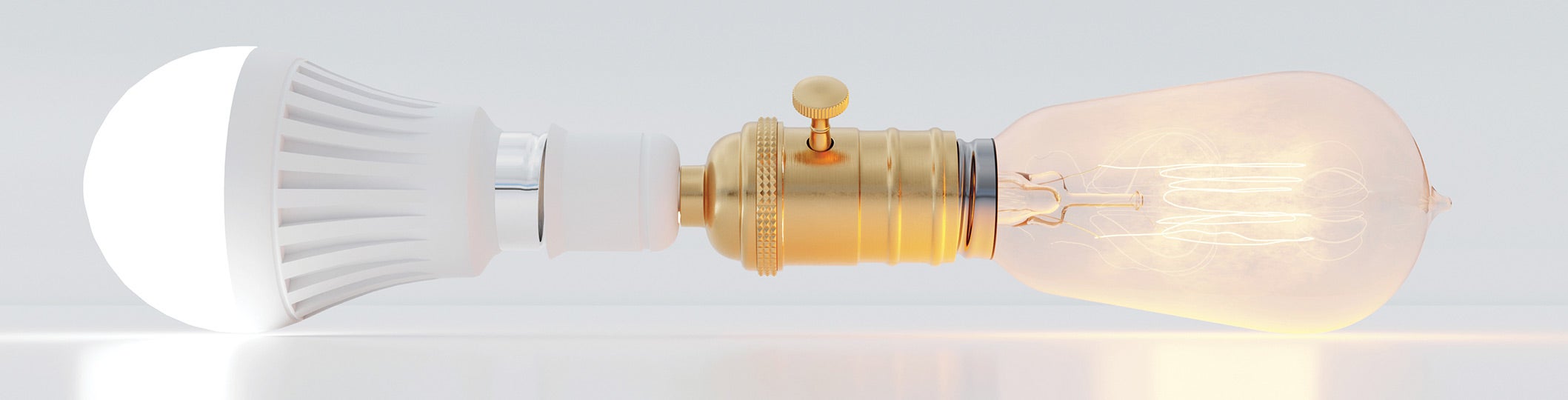 2023 Annual Report Light Bulbs Connected