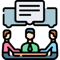 Group Sitting Talking