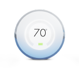 Smart thermostat icon