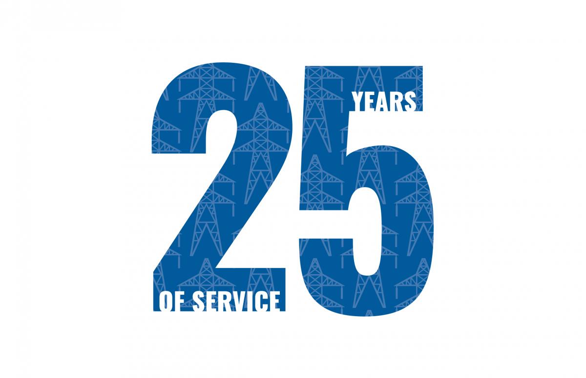 25th Anniversary Logo