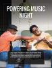 Neighbors playing electric guitar