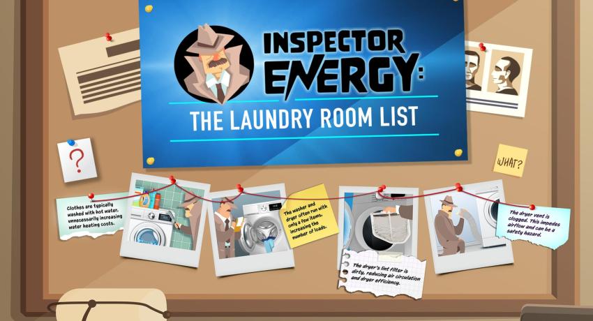 Inspector Energy: The Laundry Room List