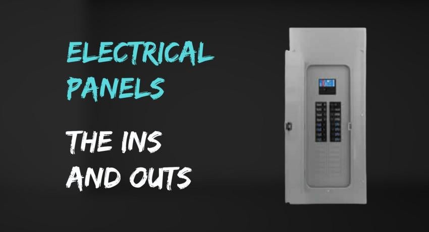 Photo of electrical panel