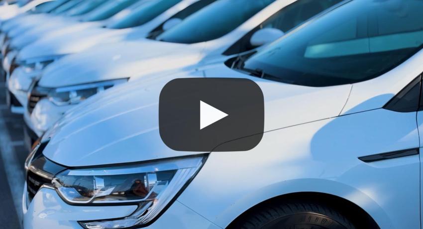 Photo of a row of cars