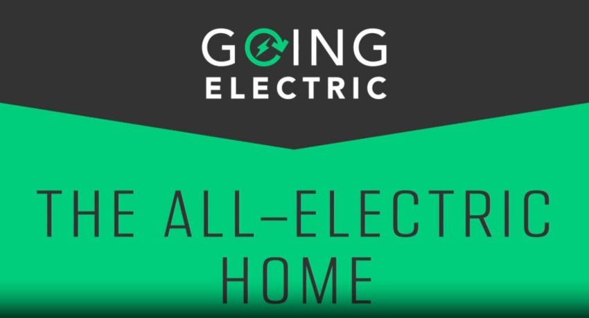 Image shows words going electric