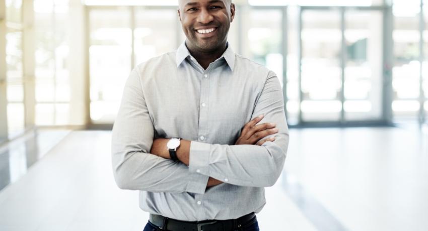 Photo of smiling man