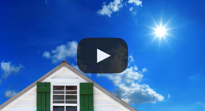 House w/ play button for video