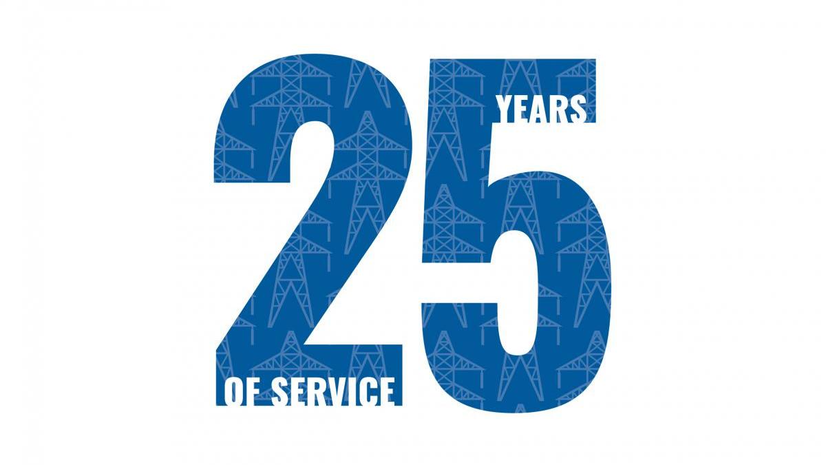 25th Anniversary Logo