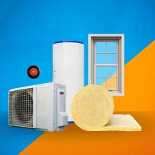 Photo showing a window and different appliances, such as A/C, smart thermostat